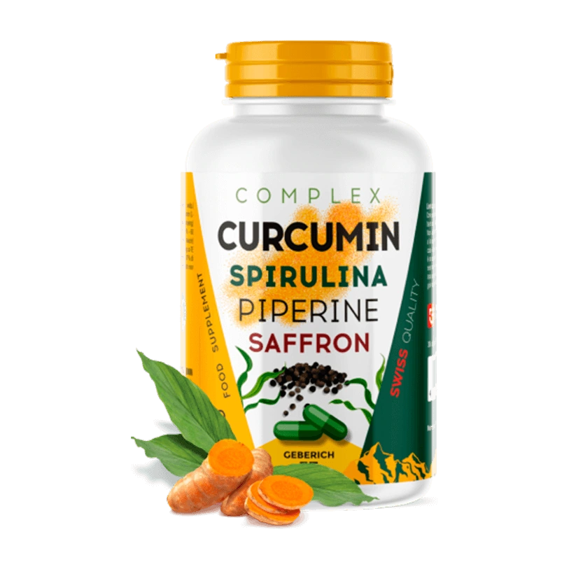 Curcumin Spirulina Piperine
